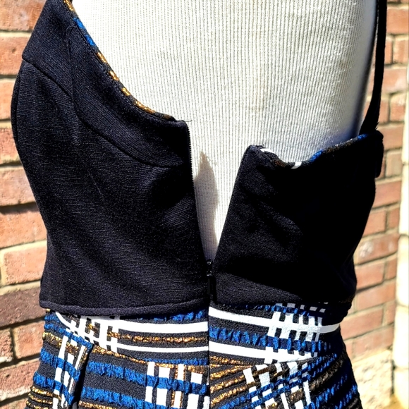 Deletta peplum plaid top - Picture 5 of 6